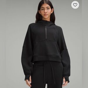 Black Half Zipped lululemon scuba